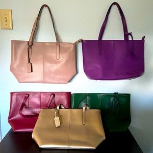 NAWO Leather Totes